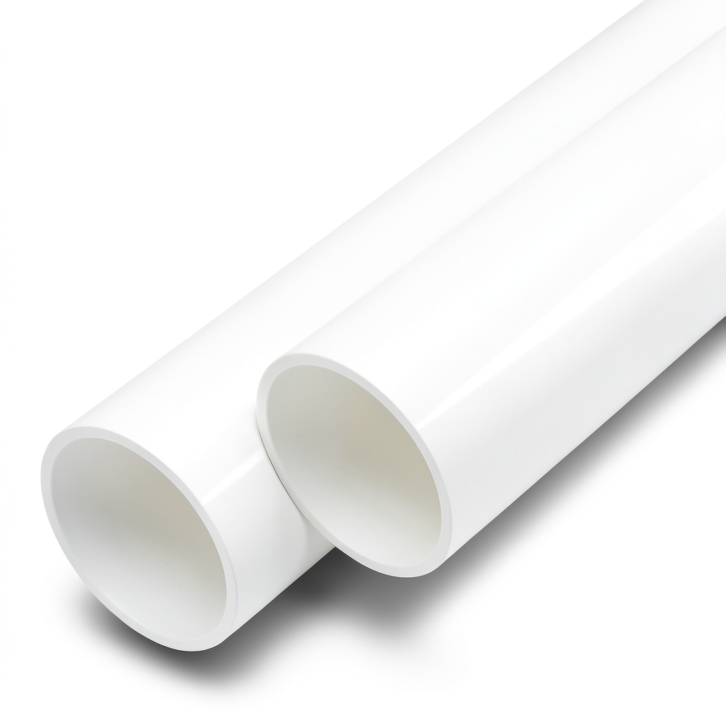 مواسير UPVC ضغط اسمي 20 بار قطر خارجي 355 مم سمك 26.1 مم أبيض