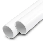 مواسير UPVC ضغط 20 بار قطر خارجي 16 مم سمك 1.5 مم لون أبيض
