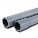 UPVC Pipes NPF Brand For Electrical Systems Nominal Pressure 10 Bar Outside Diameter 400 mm Thickness 19.10 mm Gray Colour