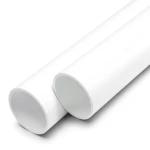 مواسير UPVC الوطني ضغط 20 بار قطر خارجي 20 مم سمك 1.9 مم لون أبيض