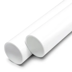 مواسير UPVC الوطني ضغط 20 بار قطر خارجي 20 مم سمك 1.9 مم لون أبيض