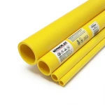 HDPE Pipes PE 80 16 Bar 560 mm Diameter 62.5 mm Thickness Yellow | NEPROPLAST