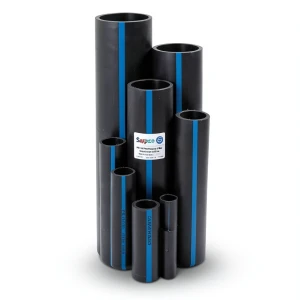 مواسير HDPE سابكو PE 100 ضغط 6 بار قطر خارجي 630 مم سمك 24.1 مم لون اسود | سابكو