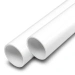 مواسير UPVC ضغط اسمي 20 بار قطر خارجي 180 مم سمك 13.3 مم لون أبيض