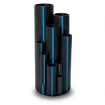 مواسير HDPE سابكو PE 100 ضغط 10 بار قطر خارجي 40 مم سمك 2.4 مم لون اسود | سابكو