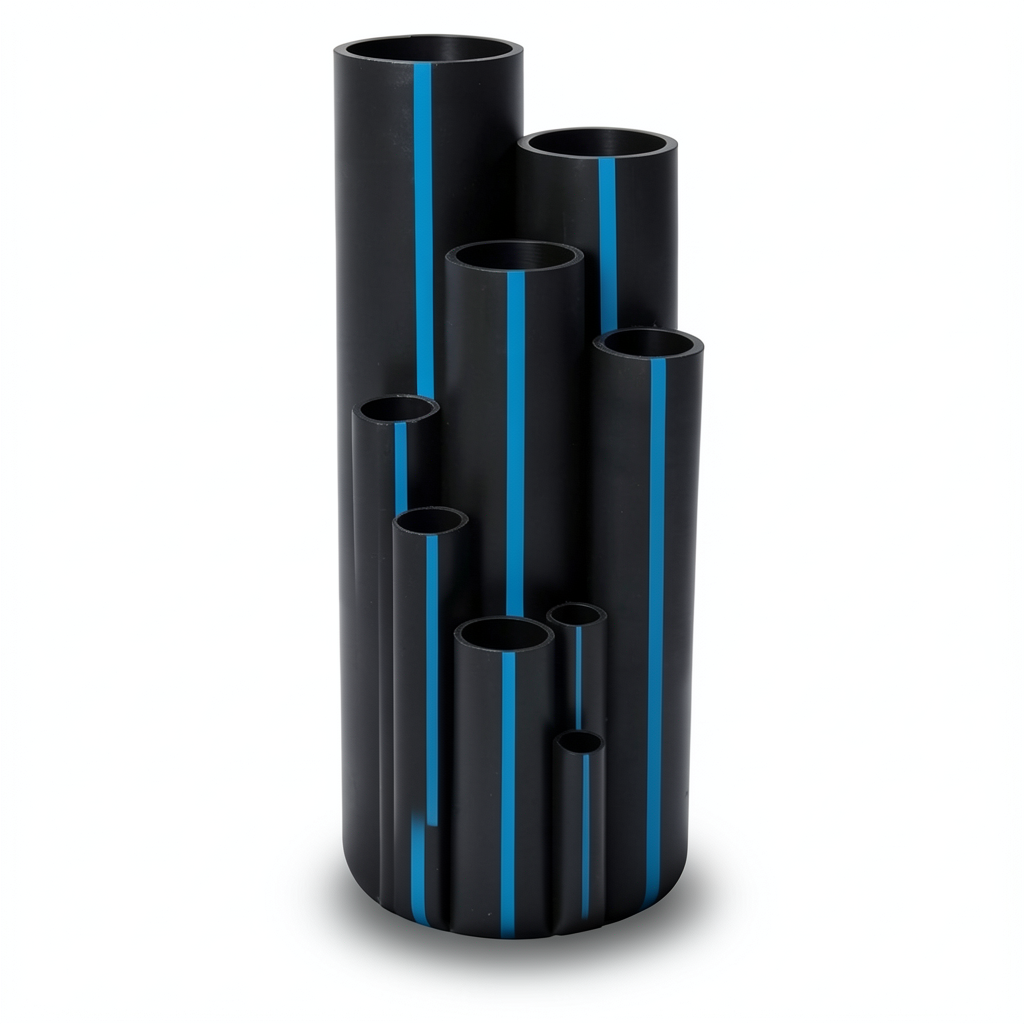 مواسير HDPE سابكو PE 100 ضغط 10 بار قطر خارجي 40 مم سمك 2.4 مم لون اسود | سابكو