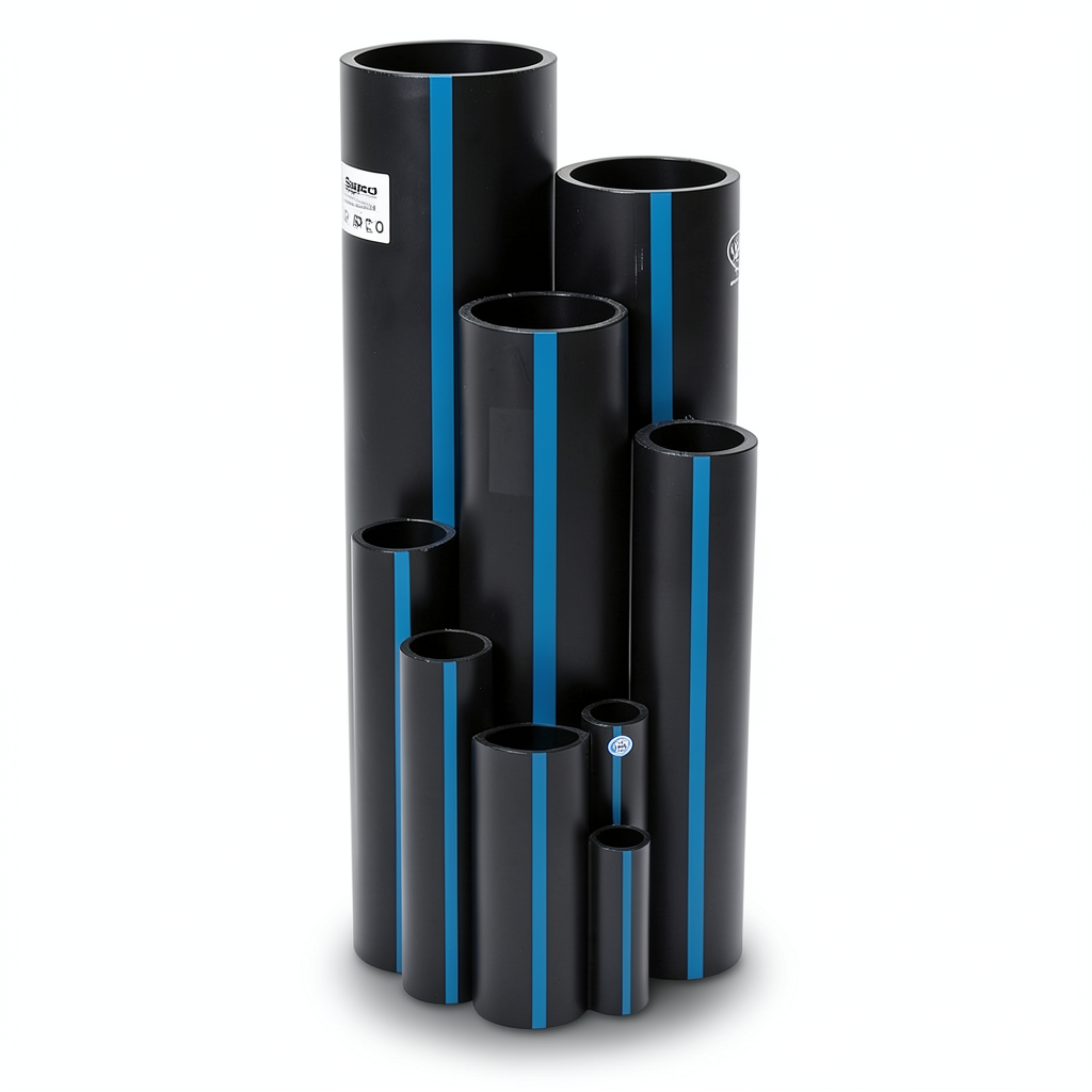 Sappco HDPE Pipes PE 100 Pressure 10 Bar Outside Diameter 50 mm Thickness 3 mm Black Color | SAPPCO