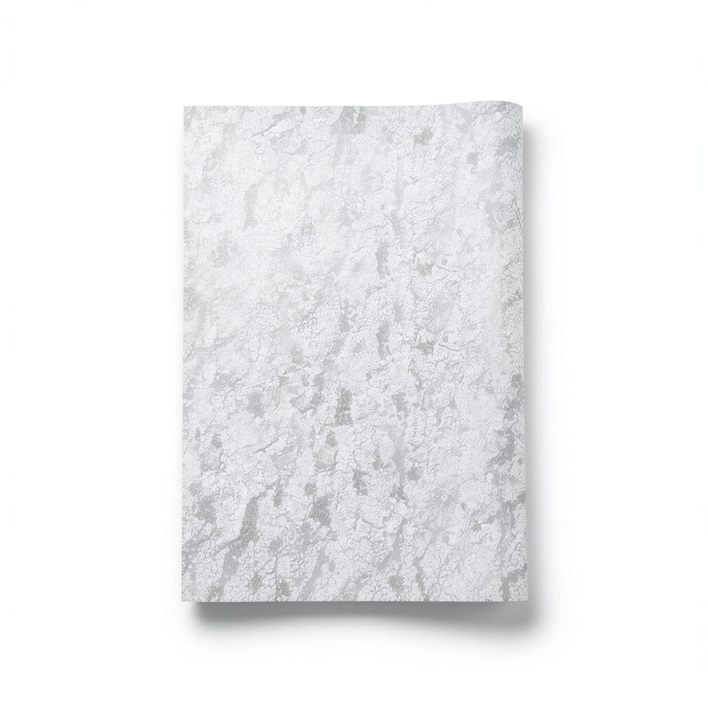 Patterned Wallpaper 10m x 0.53m Pale Gray, Model 73508