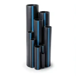 مواسير HDPE PE 100 ضغط 10 بار قطر خارجي 63 مم سمك 3.8 مم لون أسود | سابكو