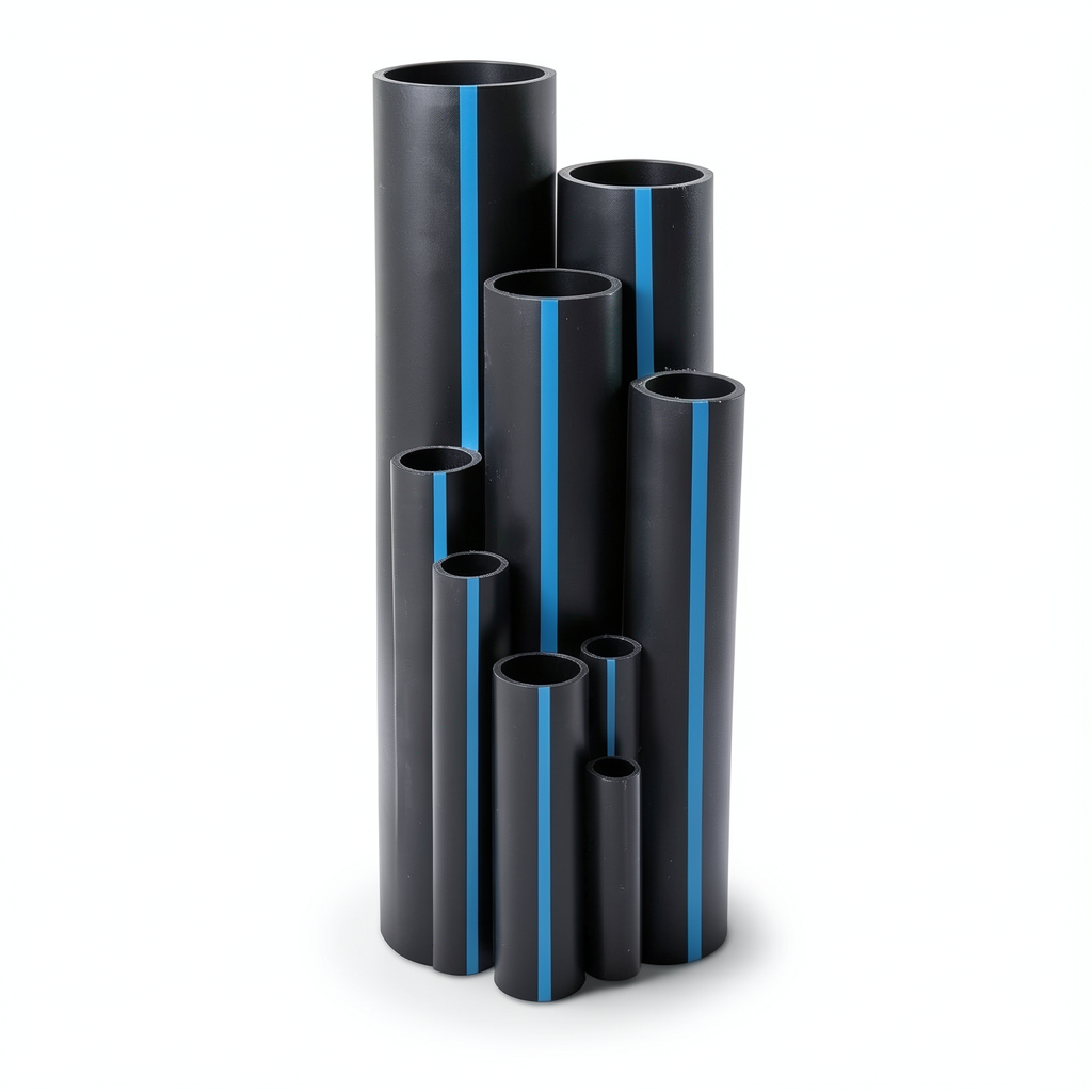 HDPE Pipes PE 100 Pressure 10 Bar Outside Diameter 63 mm Thickness 3.8 mm Black | SAPPCO