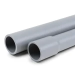 UPVC Pipes Nominal Pressure 9 Bar Size 2 Inch Thickness 2.5 mm Gray