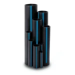 أنابيب HDPE سابكو PE 100 ضغط 10 بار قطر خارجي 125 مم سمك 7.4 مم لون اسود | سابكو
