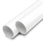 مواسير UPVC ضغط اسمي 20 بار قطر خارجي 400 مم سمك 29.4 مم أبيض