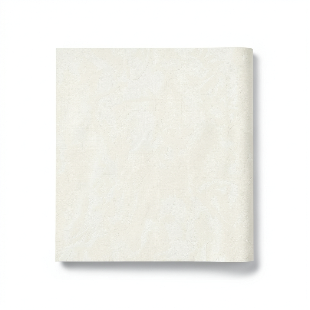 Patterned Wallpaper 10 m x 0.70 m Cream Color, Model 14056