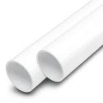 مواسير UPVC ضغط 20 بار قطر خارجي 16 مم سمك 1.5 مم لون أبيض