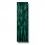 Patterned wall decoration, dark green color, length 10 m, width 1.06 m, model 83685  