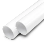 مواسير UPVC ضغط اسمي 20 بار قطر خارجي 225 مم سمك 16.6 مم لون أبيض