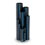 مواسير HDPE PE 100 ضغط 10 بار قطر خارجي 63 مم سمك 3.8 مم لون أسود | سابكو