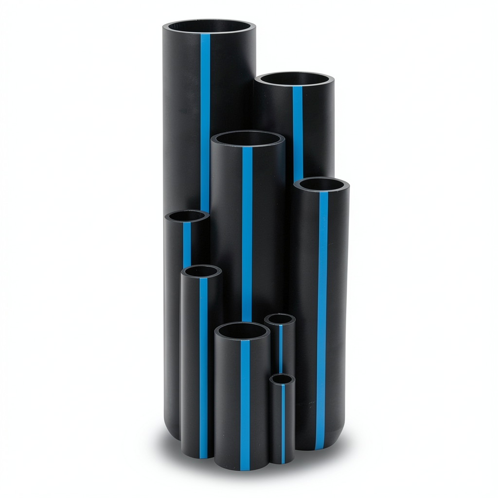 أنابيب HDPE سابكو PE 100 ضغط 10 بار قطر خارجي 280 مم سمك 16.6 مم لون أسود | سابكو