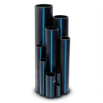 أنابيب HDPE سابكو PE 100 ضغط 10 بار قطر خارجي 630 مم سمك 37.4 مم لون اسود | سابكو