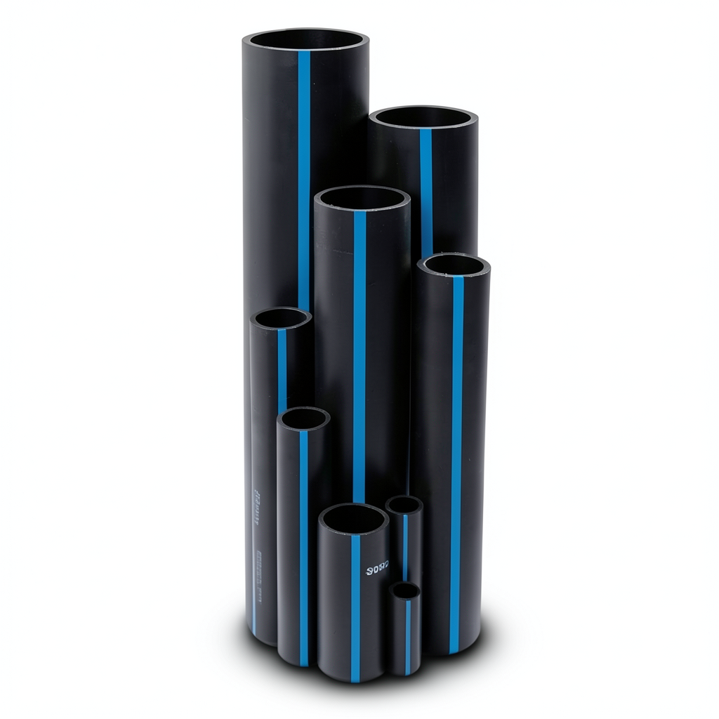 أنابيب HDPE سابكو PE 100 ضغط 10 بار قطر خارجي 630 مم سمك 37.4 مم لون اسود | سابكو