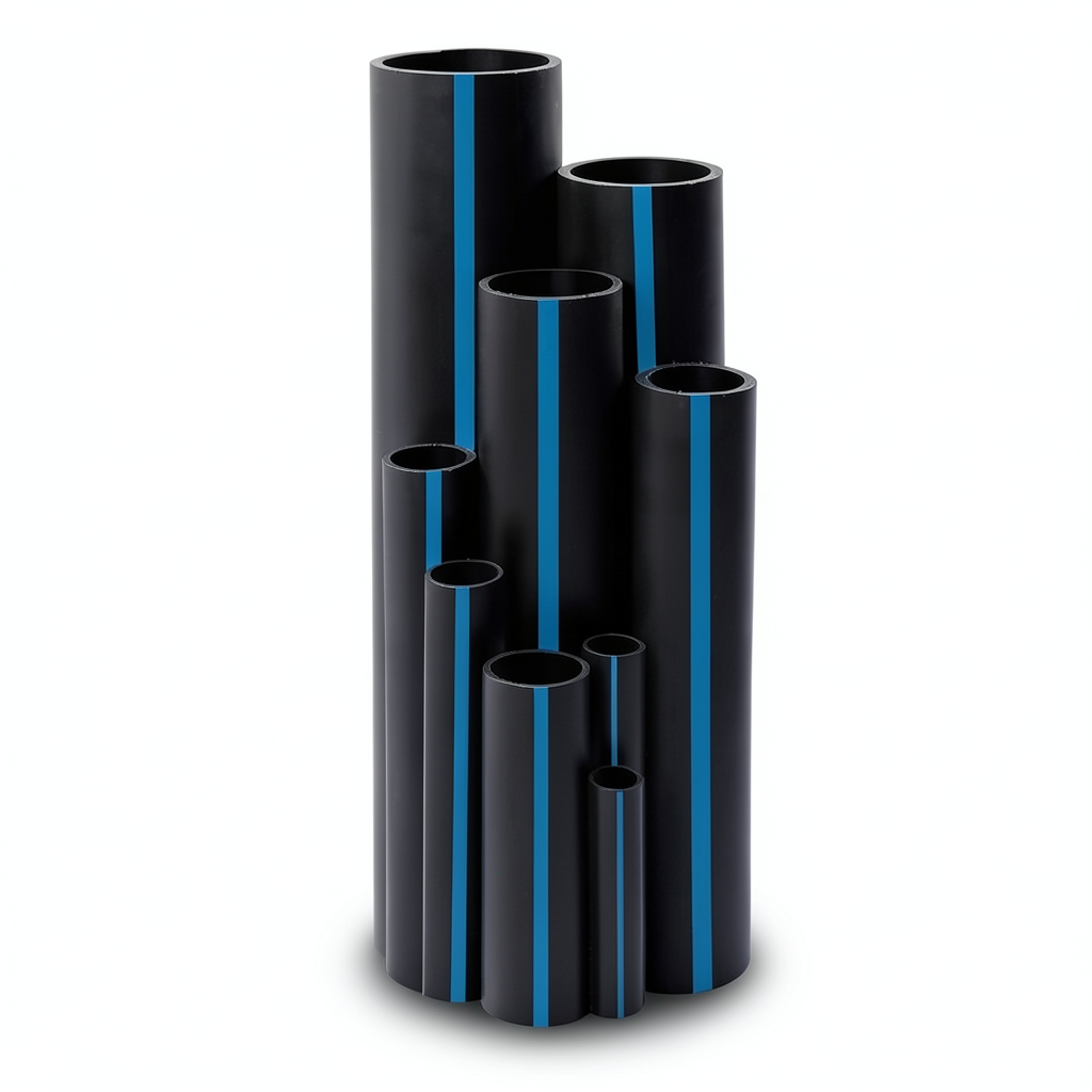 أنابيب HDPE سابكو PE 100 ضغط 10 بار قطر خارجي 400 مم سمك 23.7 مم لون أسود | سابكو