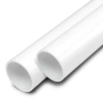 مواسير UPVC ضغط 20 بار قطر خارجي 16 مم سمك 1.5 مم لون أبيض