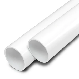مواسير UPVC ضغط 20 بار قطر خارجي 16 مم سمك 1.5 مم لون أبيض