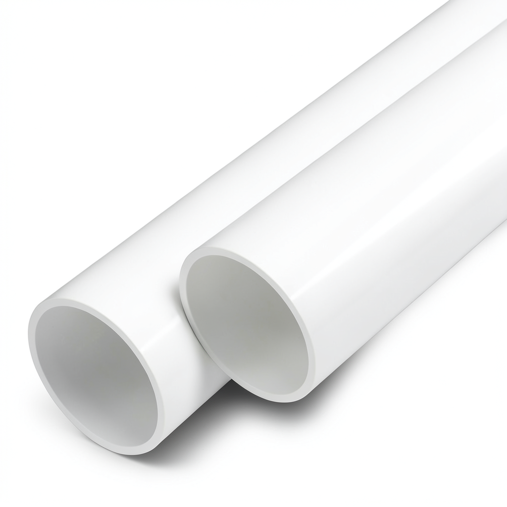 UPVC Pipes Nominal Pressure 20 Bar Outside Diameter 25 mm Thickness 2.3 mm White