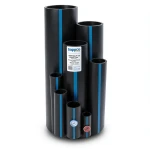 أنابيب HDPE سابكو PE 100 ضغط 10 بار قطر خارجي 50 مم سمك 3 مم لون اسود | سابكو