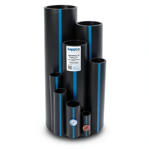 أنابيب HDPE سابكو PE 100 ضغط 10 بار قطر خارجي 50 مم سمك 3 مم لون اسود | سابكو