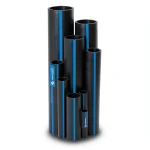 مواسير HDPE سابكو PE 100 ضغط 10 بار قطر خارجي 140 مم سمك 8.3 مم لون اسود | سابكو