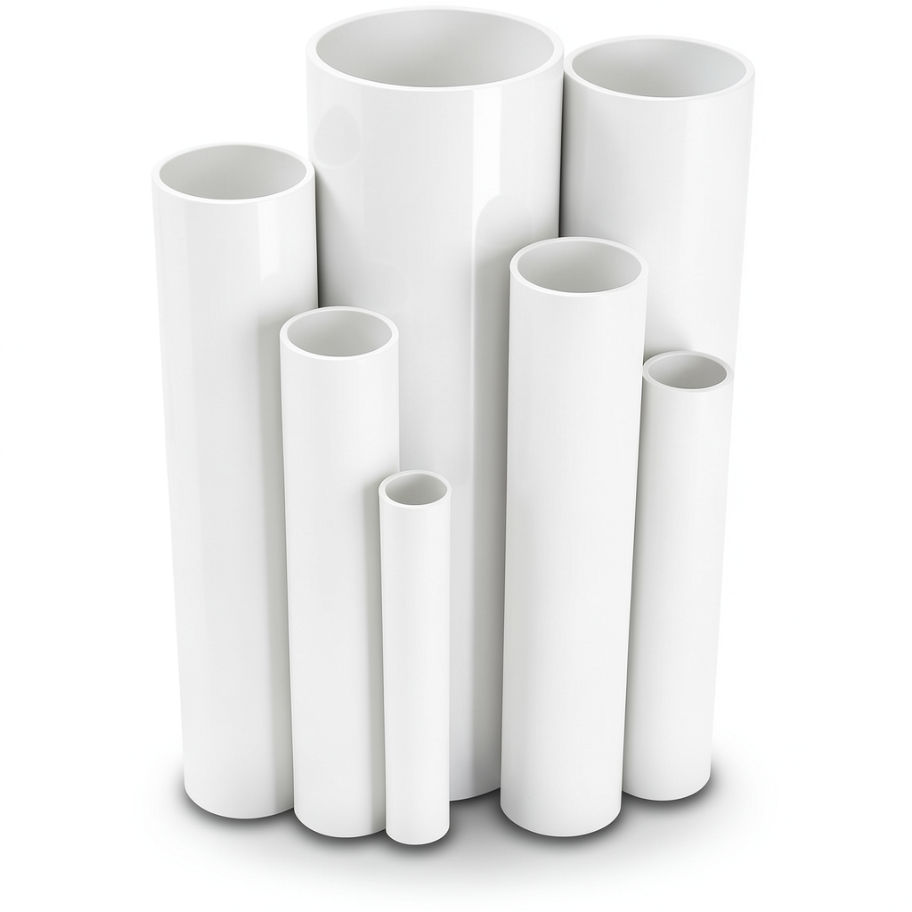 UPVC Pipes Nominal Pressure 11 Bar Size 1 inch Thickness 1.52 mm White