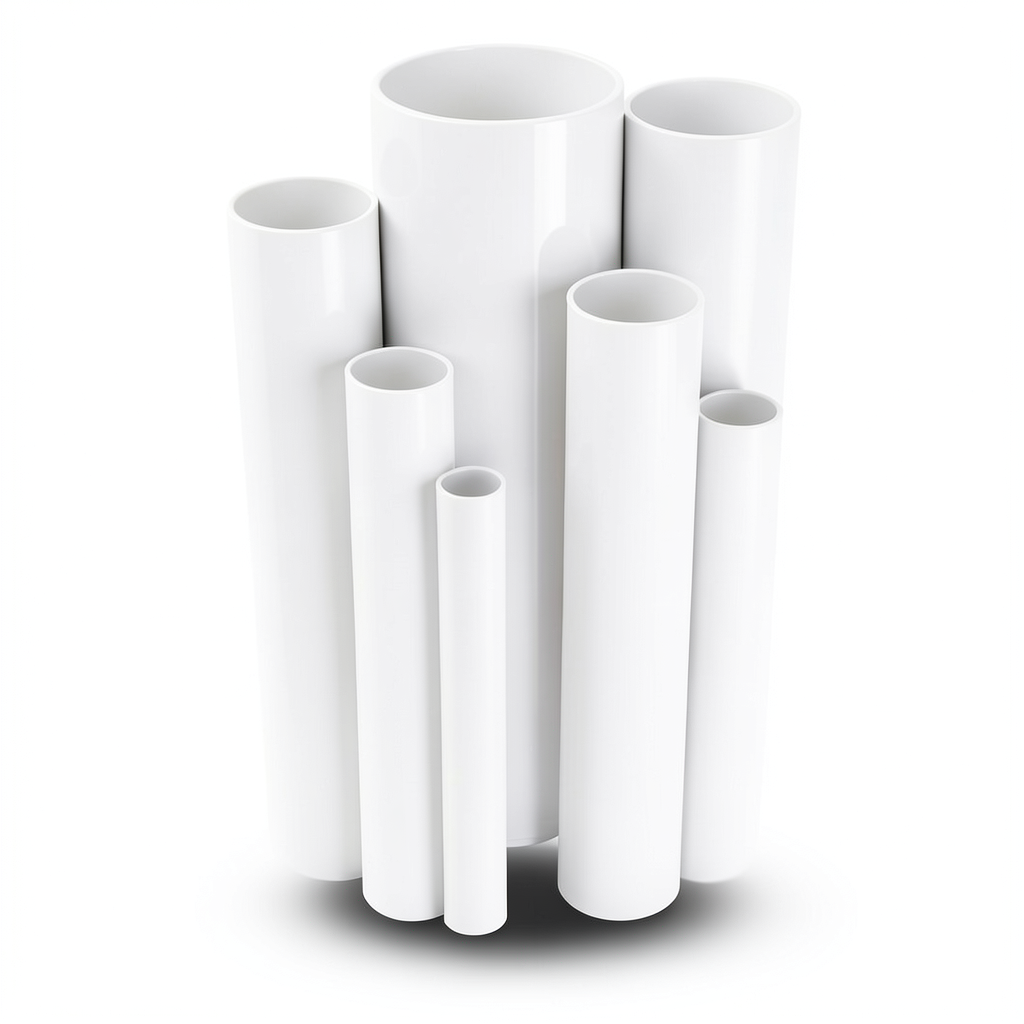 UPVC Pipes Nominal Pressure 11 Bar Size 1 ¼ inch Thickness 1.63 mm White
