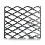 Hot Rolled (Black) Steel Expanded Metal Mesh   Thickness 1.2 mm Width 1.22 meter Length 7 meter | Bait Al Tatawor Company