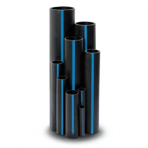 أنابيب HDPE سابكو PE 100 ضغط 10 بار قطر خارجي 200 مم سمك 11.9 مم لون اسود | سابكو
