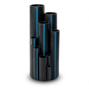 مواسير HDPE سابكو PE 100 ضغط 10 بار قطر خارجي 250 مم سمك 14.8 مم لون اسود | سابكو