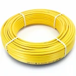 أنابيب HDPE  نيبروبلاست PE 80 ضغط 8 بار قطر خارجي 63 مم سمك 3.8 مم لون أصفر 