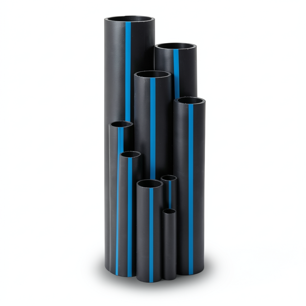 مواسير HDPE سابكو PE 100 ضغط 10 بار قطر خارجي 315 مم سمك 18.7 مم لون أسود | سابكو