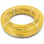 أنابيب HDPE  نيبروبلاست PE 80 ضغط 8 بار قطر خارجي 75 مم سمك 4.5 مم لون أصفر 
