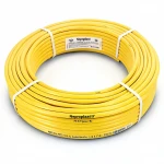 أنابيب HDPE  نيبروبلاست PE 80 ضغط 8 بار قطر خارجي 125 مم سمك 7.4 مم لون أصفر 