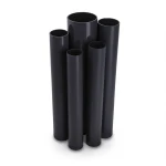 أنابيب UPVC ضغط اسمي 8.6 بار مقاس 1¼ إنش سمك 1.52 مم لون أسود