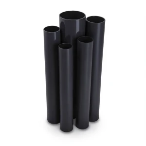 UPVC Pipes Nominal Pressure 8.6 Bar Size 1¼ inch Thickness 1.52 mm Black