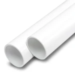 مواسير UPVC ضغط اسمي 20 بار قطر خارجي 75 مم سمك 6.8 مم لون أبيض