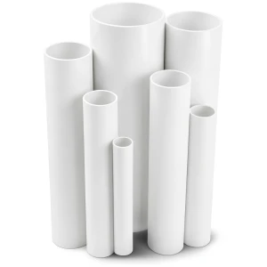 مواسير UPVC ضغط 8.6 بار مقاس 2 إنش سمك 1.85 مم لون أبيض