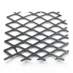 Hot Rolled (Black) Steel Expanded Metal Mesh   Thickness 2 mm Width 1.22 meter Length 5 meter | Bait Al Tatawor Company