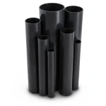 مواسير UPVC مقاس 1 إنش سمك 1.52 مم ضغط 11 بار لون أسود