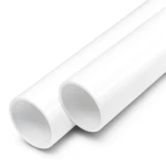 مواسير UPVC ضغط اسمي 25 بار قطر خارجي 160 مم سمك 14.6 مم لون أبيض