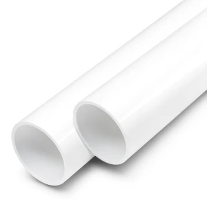 مواسير UPVC ضغط اسمي 25 بار قطر خارجي 160 مم سمك 14.6 مم لون أبيض