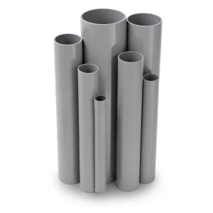UPVC Pipes Nominal Pressure 11 Bar Size 1¼ inch Thickness 1.63 mm Gray